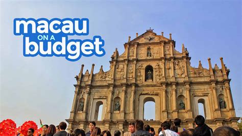 MACAU TRAVEL GUIDE with Budget Itinerary .